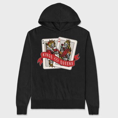 Kings And Queens, Hanorac Oversize Barbati (Unisex)