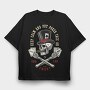 Keep Calm Play Smart, Tricou Oversize Barbati (Unisex)
