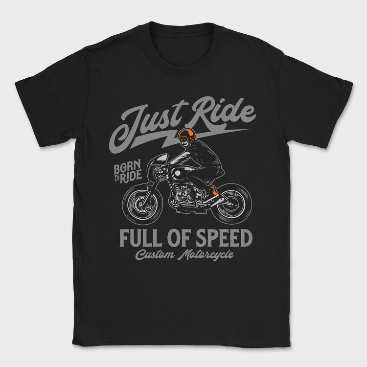 Just Ride Speed, Tricou Barbati (Unisex)