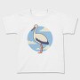 Cute Stork, Tricou Copii