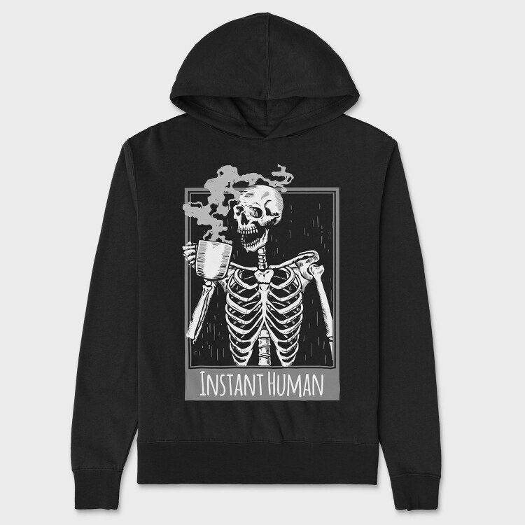 Instant Human Smoke, Hanorac Oversize Barbati (Unisex)