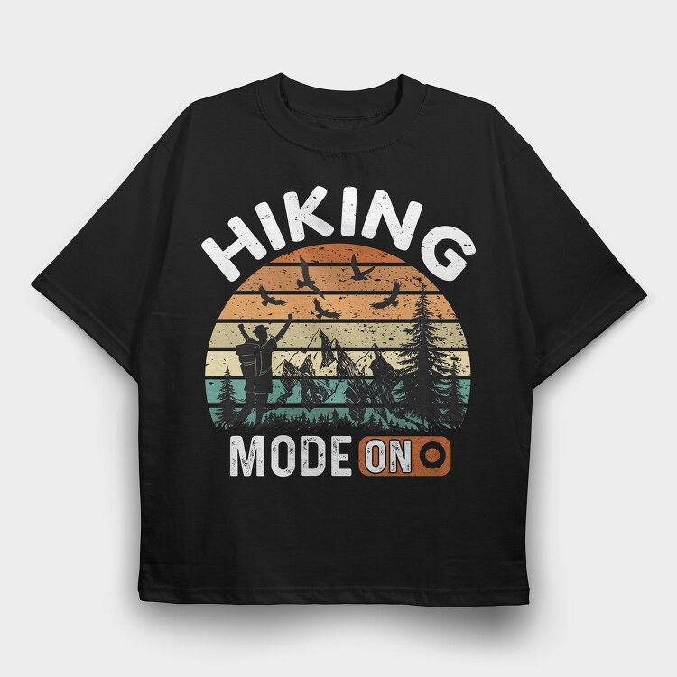 Hikers Paradise, Tricou Oversize Barbati (Unisex)