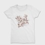 Deer Skull Flowers, Tricou Femei