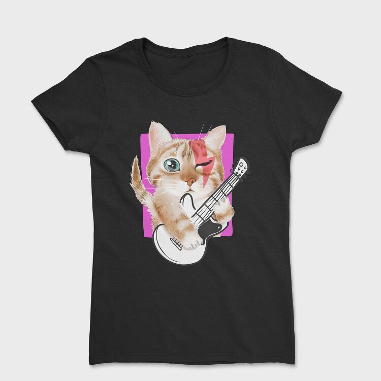 Cat Guitar Dreams, Tricou Femei