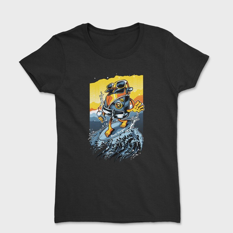 Best Surfer Surfboard, Tricou Femei