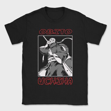 Obito Uchiha, Tricou Barbati (Unisex)