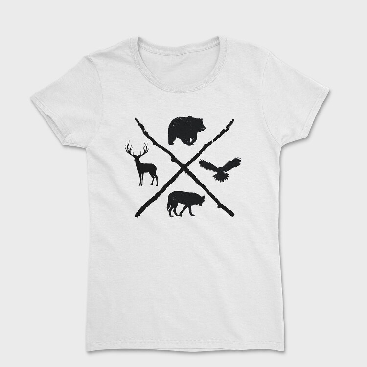 Forest Animals, Tricou Femei