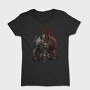 Grim Warrior Skull, Tricou Femei