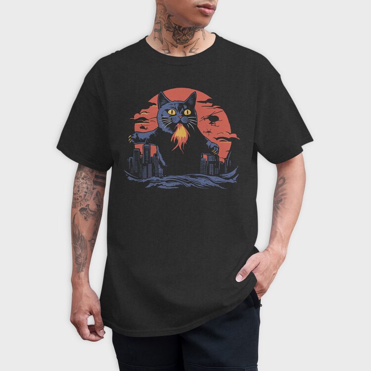 Cat Monster Parody, Tricou Barbati (Unisex)