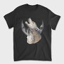 Halloween Howling Wolf, Tricou Barbati (Unisex)
