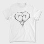 Heart Gloves Box, Tricou Barbati (Unisex)