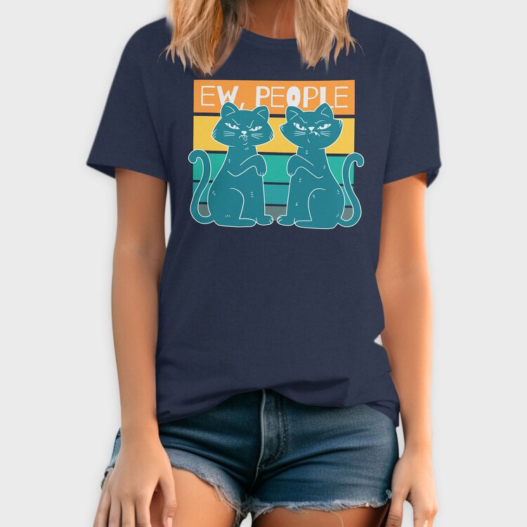 Ew People Cats, Tricou Barbati (Unisex)