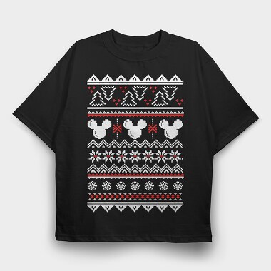 Pixelated Stars, Tricou Oversize Barbati (Unisex)