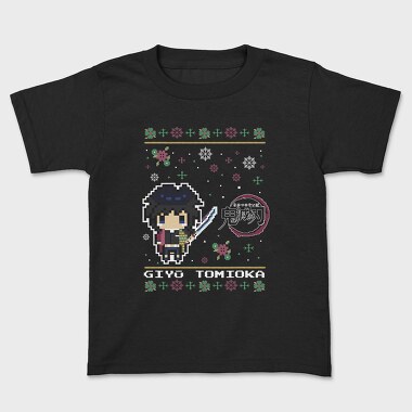 Pixelated Winter Warrior, Tricou Copii