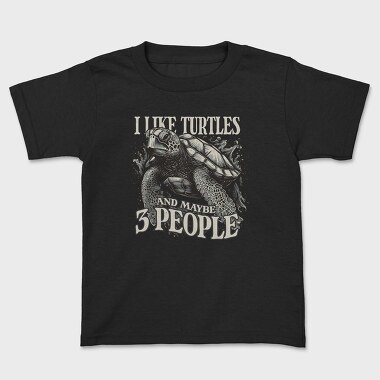 I Love Turtles, Tricou Copii