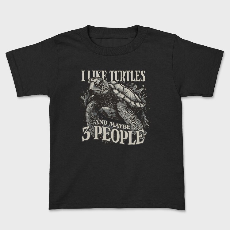 I Love Turtles, Tricou Copii