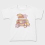 Ice Cream Food Truck Corgis, Tricou Copii