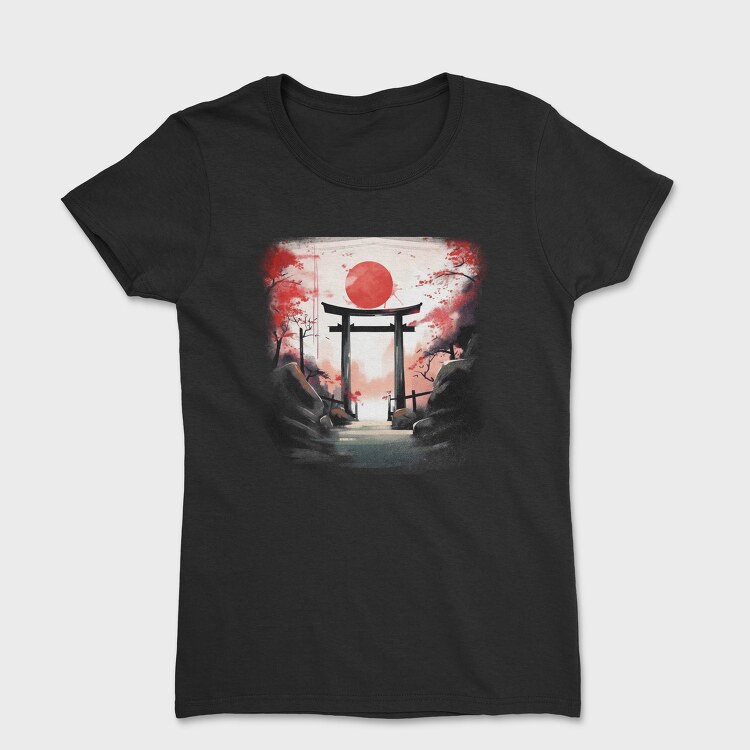 Japanese Gate Moon, Tricou Femei