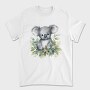 Koala Watercolor, Tricou Barbati (Unisex)