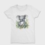Koala Watercolor, Tricou Femei