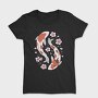 Koi Fish With Cherry Blossom, Tricou Femei
