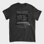 Laptop Programmer Codes, Tricou Barbati (Unisex)