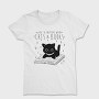 Life Is Better With Cats and Books, Tricou Femei