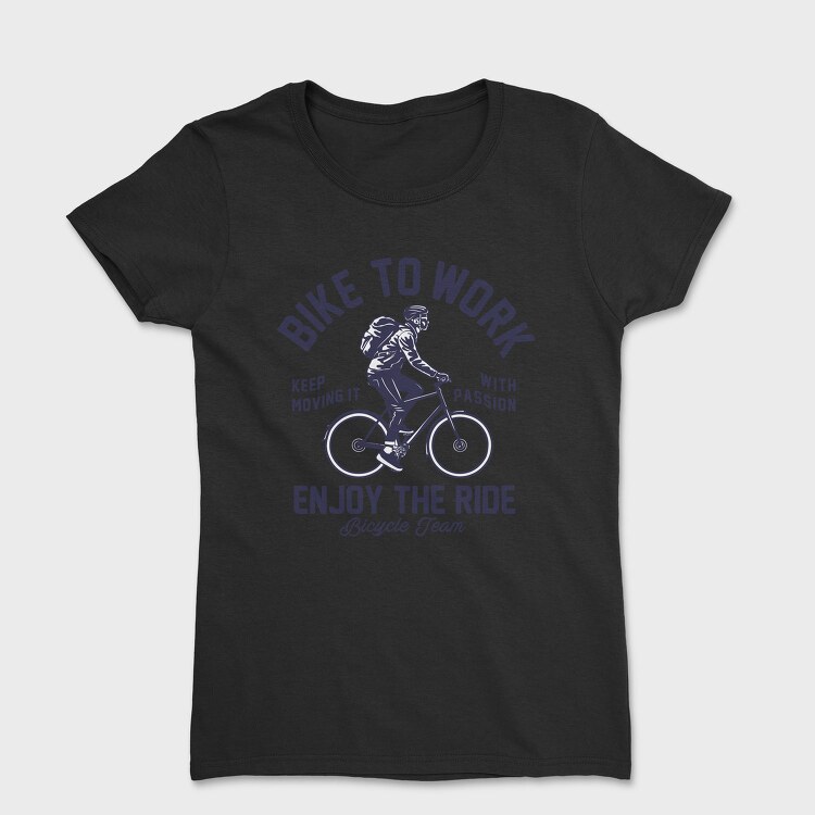 Bike To Work Ride, Tricou Femei