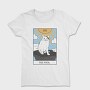 Meme Cat Tarot Card, Tricou Femei