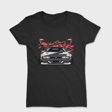 Futuristic Car Smoke, Tricou Femei