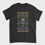 Metal Detector Uglysweater Christmas, Tricou Barbati (Unisex)