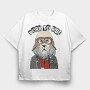 Born To Ride, Tricou Oversize Barbati (Unisex)