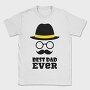 Best Dad Ever Hat, Tricou Barbati (Unisex)