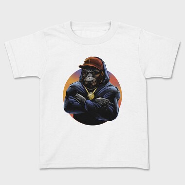 Monkey Chain Hoodie, Tricou Copii