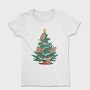 Sloth Christmas Tree, Tricou Femei