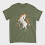 St Patricks Unicorn, Tricou Barbati (Unisex)