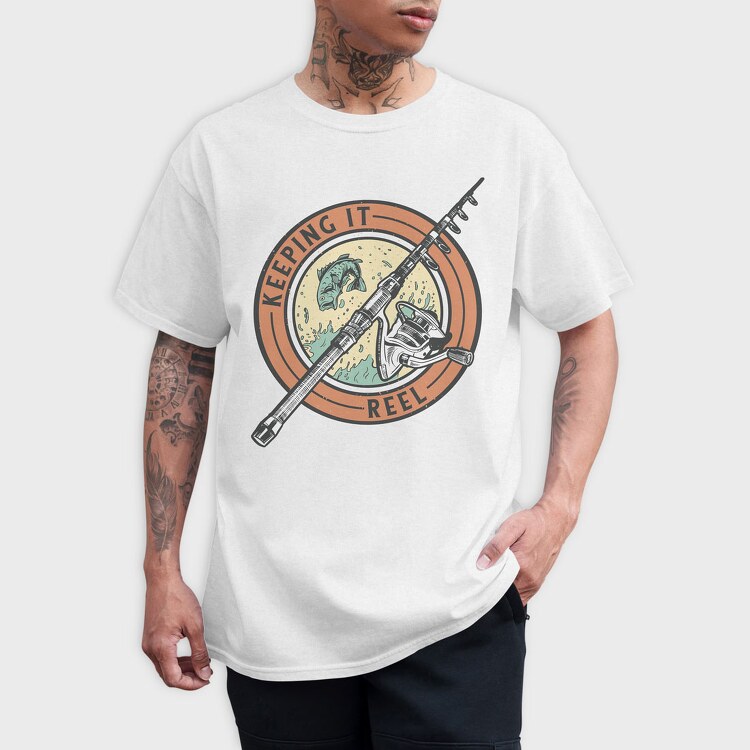 Keeping It Reel, Tricou Barbati (Unisex)