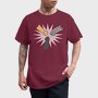 Cat Paws Playing Rock Paper Scissors, Tricou Barbati (Unisex)