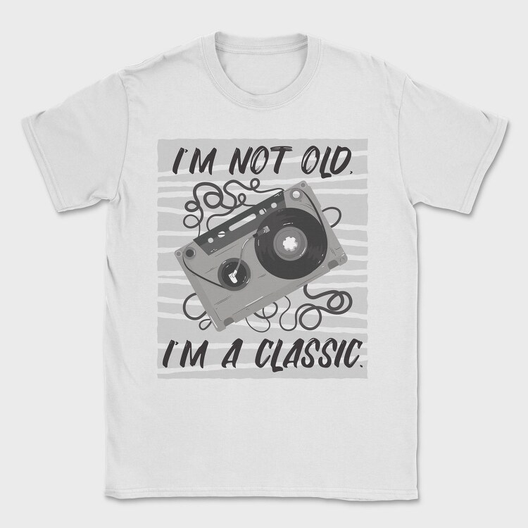 Im A Classic Cassette, Tricou Barbati (Unisex)