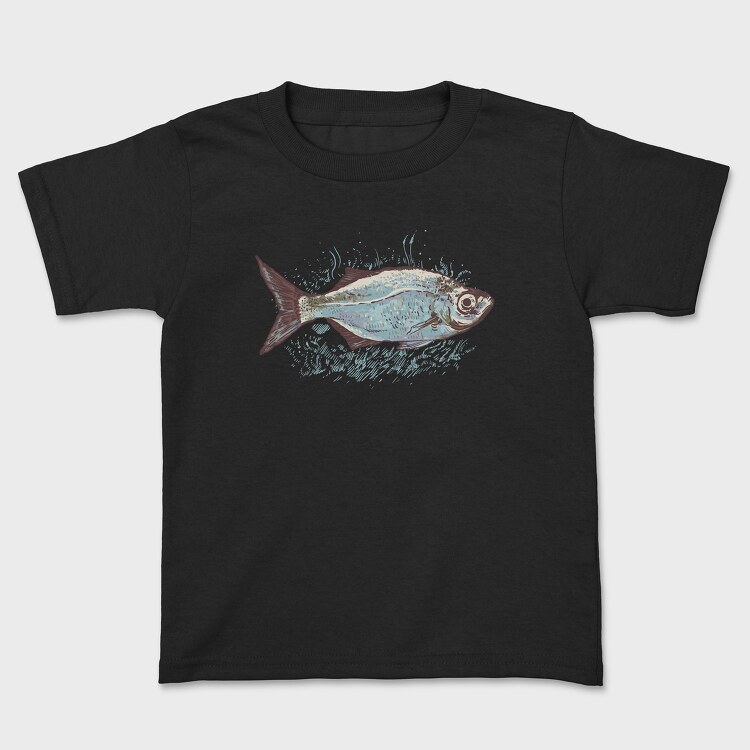 Fish Drawing, Tricou Copii