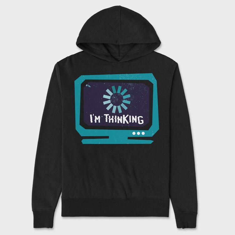 Im Thinking Funny, Hanorac Oversize Barbati (Unisex)