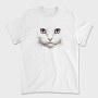 White Cat Portrait, Tricou Barbati (Unisex)