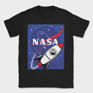 Nasa Rocket Blast, Tricou Barbati (Unisex)