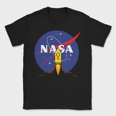 Nasa Rocket Blastoff, Tricou Barbati (Unisex)
