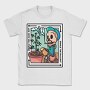 Inhale The Good Weed Skeleton Skull, Tricou Barbati (Unisex)