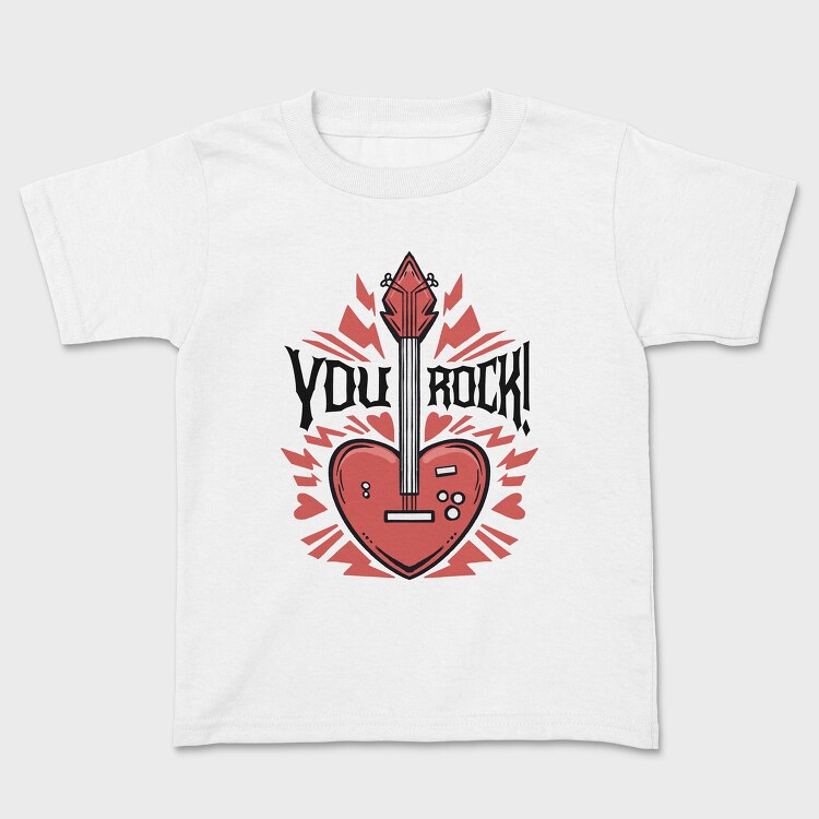 You Rock Love Guitar, Tricou Copii
