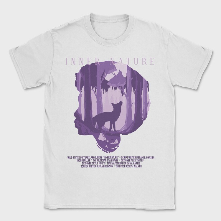Inner Nature Werewolf Film Poster 2, Tricou Barbati (Unisex)