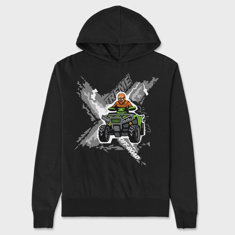 Atv Extreme Offroad, Hanorac Oversize Barbati (Unisex)