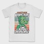 Introvert Cartoon Dinosaur Coffee, Tricou Barbati (Unisex)