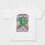 Introvert Cartoon Dinosaur Coffee, Tricou Copii